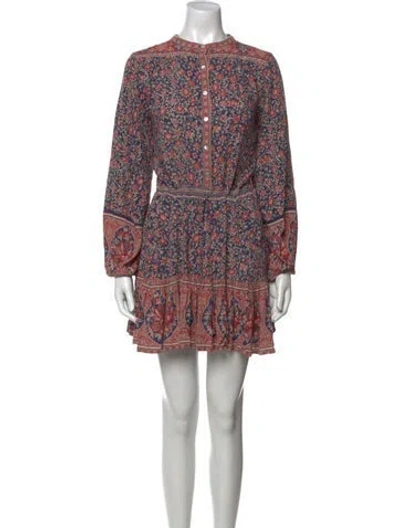 Pre-owned Spell & The Gypsy Collective Floral Print Mini Dress In Multi