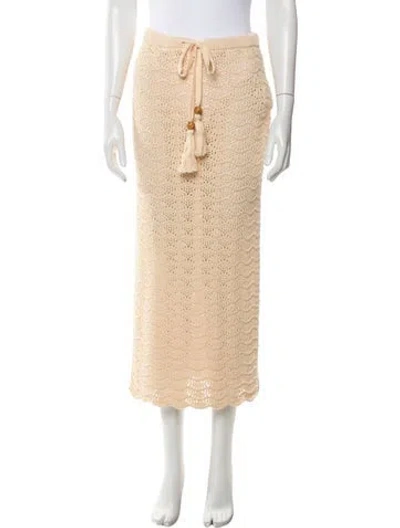 Pre-owned Spell & The Gypsy Collective Midi Length Skirt In Pink