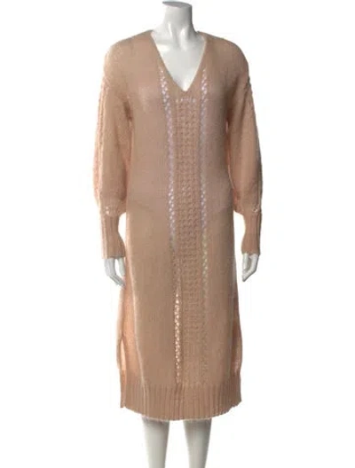 Pre-owned Spell & The Gypsy Collective Patterned Long Dress W/ Tags In Neutral