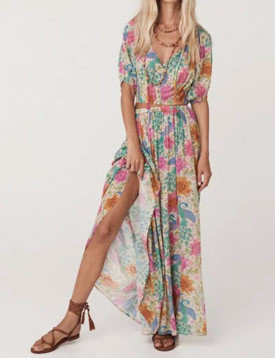 Spell Boheme Spring Maxi Skirt In Floral