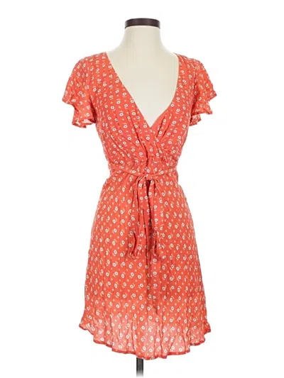 Spell Casual Dress In Orange