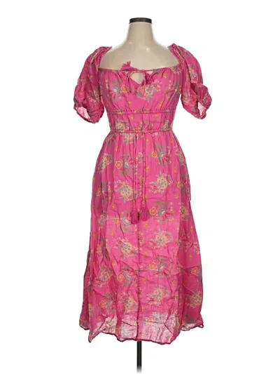 Pre-owned Spell Casual Dress In Pink
