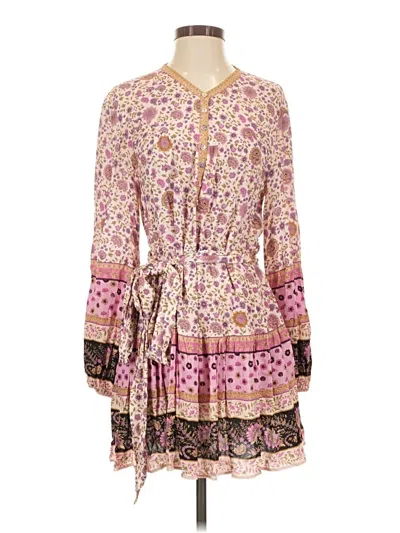 Pre-owned Spell Casual Dress In Pink