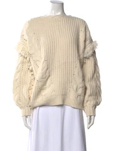 Pre-owned Spell Crew Neck Sweater W/ Tags In Neutral