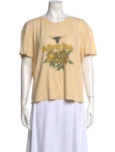 Pre-owned Spell Graphic Print Crew Neck T-shirt In Multi