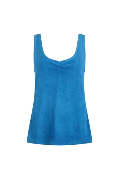 Spell Luciana Terry Singlet In Blue