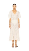 Spell Lux Lisbon Lace Handkerchief Dress
