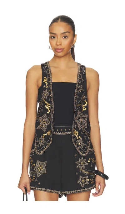 Spell Night Sky Vest In Blue