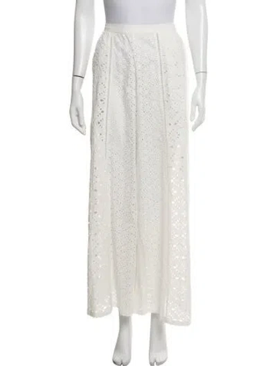 Pre-owned Spell Patterned Wide Leg Pants In Neutrals