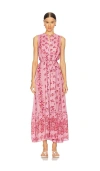 Spell Rebel Spirit Button Through Maxi Dress In Zinnia