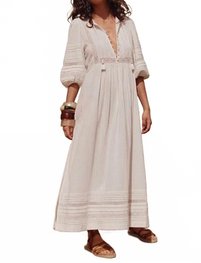 Spell Stevie Lace Boho Dress In Camellia In Multi