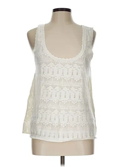 Pre-owned Spell Sweater Vest In Ivory