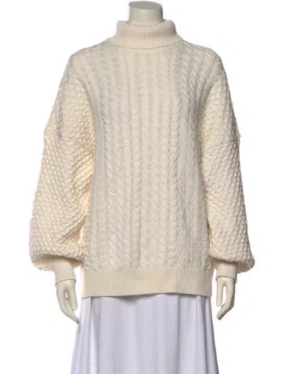 Pre-owned Spell Turtleneck Sweater W/ Tags In Neutral