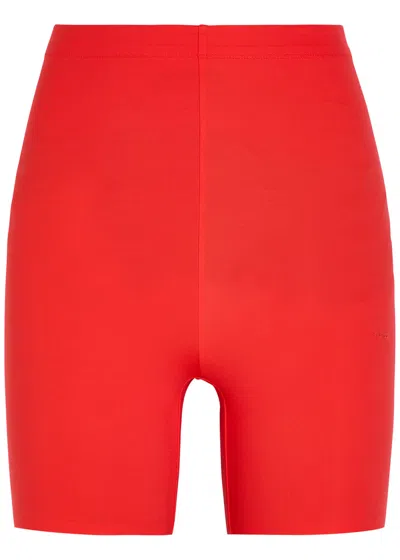 Spence Base Form Shorts In Red