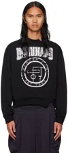 Spencer Badu Black 'baduhaus' Sweatshirt In Black