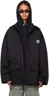 SPENCER BADU BLACK TUNDRA PARKA