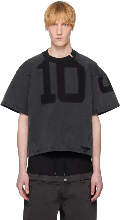 Spencer Badu Black Washed Jersey T-shirt