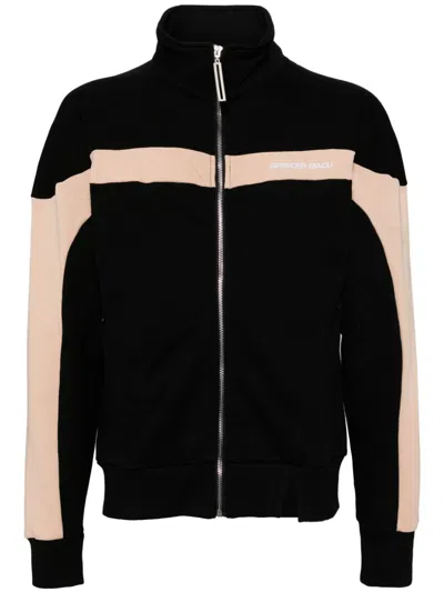 Spencer Badu Bowl Zipup Track Jacket Black "black"