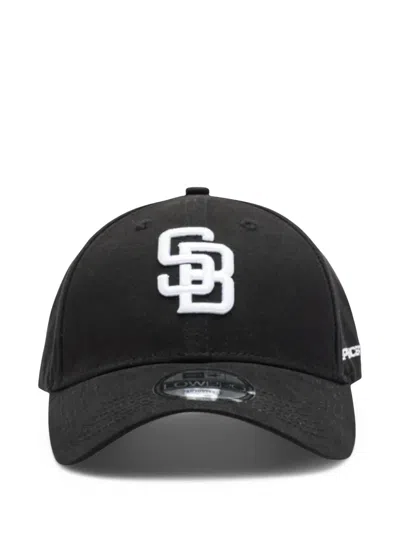 Spencer Badu Logo-embroidered Baseball Cap In Black