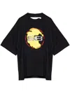 Spencer Badu Black & Yellow Unity T-shirt In Black