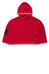 Spencer Badu Sb Graphic Pullover Hoodie Red In Red
