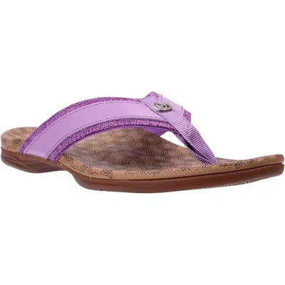 SPENCO CABO FLIP FLOPS WOMEN'S PURPLE ORTHOTIC SUPPORT SLIP ON SANDALS GAL993