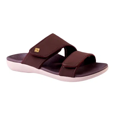 Spenco Kholo Nuevo French Roast Sp1064-fr Women's In Red