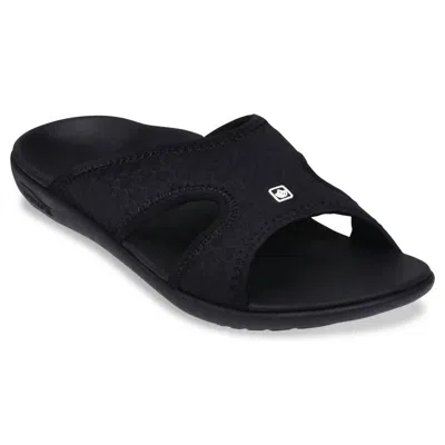 Spenco Men's Kholo Sandal In Breeze Black In Multi