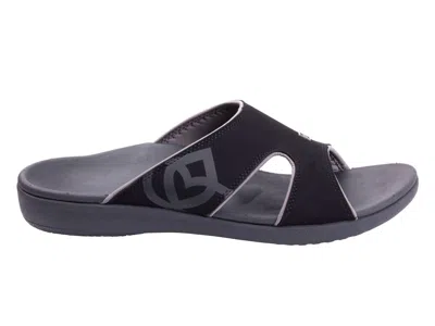Spenco Men's Kholo Plus Sandal In Carbon/pewter In Multi