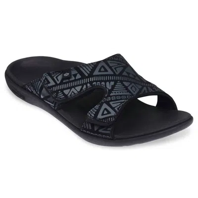 Spenco Men's Kholo Tribal Sandal In Black