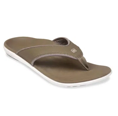 Spenco Men's Yumi Sandal In Walnut In Beige
