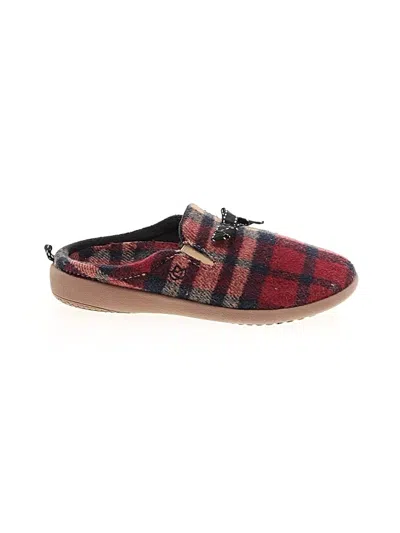 Pre-owned Spenco Mule/clog In Red