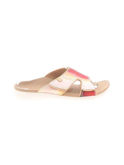 Pre-owned Spenco Sandals In Pink