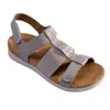 Spenco Women's Anabel Sandal In Grey Morn