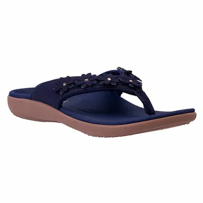 Spenco Women's Belize Sandal In Peacoat In Multi