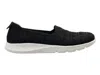 Spenco Women's Comfort Stretch Crochet Shoes In Black In Black