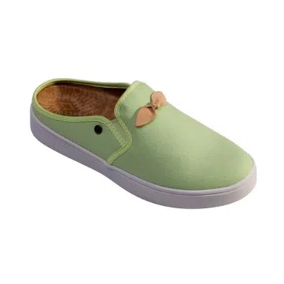 Spenco Women's  Andrey Sp1058ree Green Round Toe Slip-on Slide Hawk1837