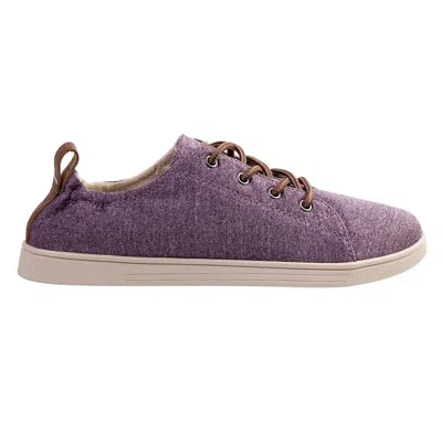Spenco Women's  Santa Clara Jersey Sp1119eld Elderberry Casual Shoes Htat159 In Purple