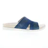 Spenco Women's Twilight Ellie Slide Sandal In Peacoat/gold In Blue
