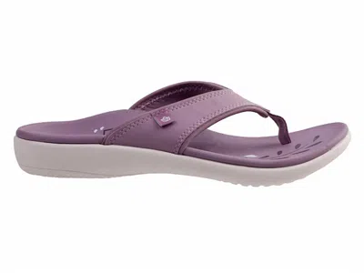 Spenco Women's Yumi Rise Sandal In Elderberry In Purple