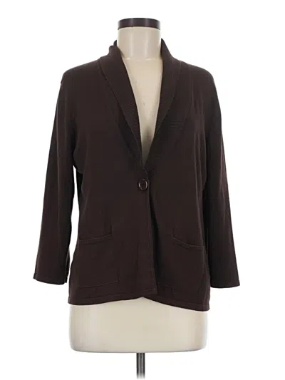 Pre-owned Spense Cardigan Sweater In Brown