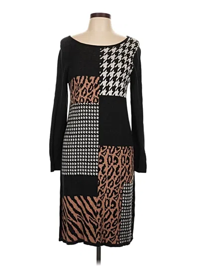 Pre-owned Spense Casual Dress In Black