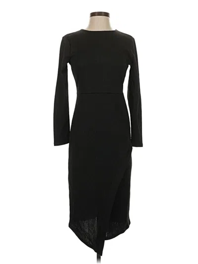 Pre-owned Spense Casual Dress In Black