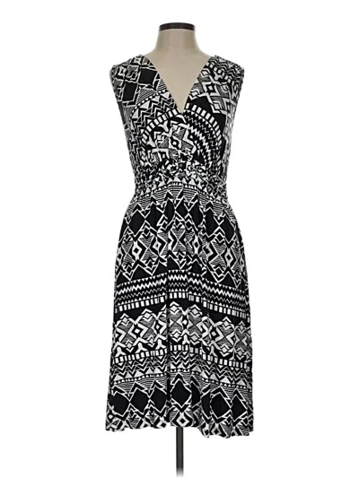 Pre-owned Spense Casual Dress In Black