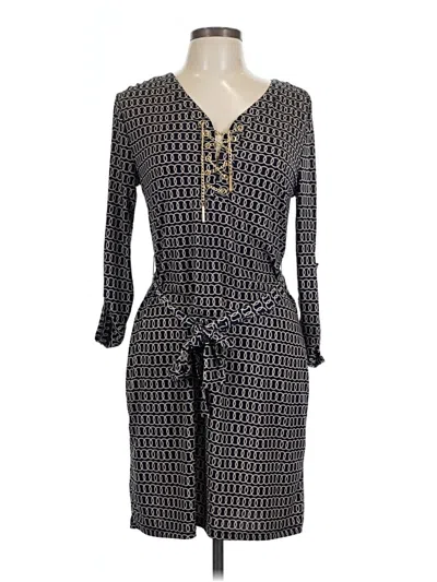 Pre-owned Spense Casual Dress In Black