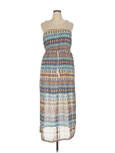 Pre-owned Spense Casual Dress In Blue