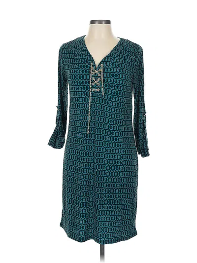Pre-owned Spense Casual Dress In Blue