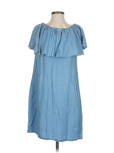 Pre-owned Spense Casual Dress In Blue