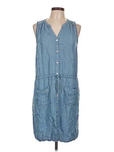 Pre-owned Spense Casual Dress In Blue
