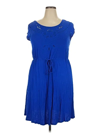 Pre-owned Spense Casual Dress In Blue